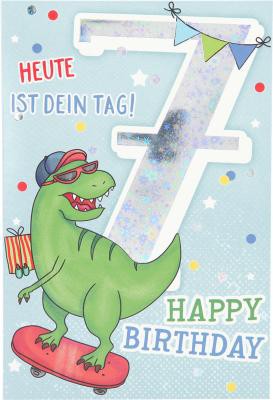 Depesche Zahlenkarten mit Musik 7 Heute ist dein Geburtstag! Happy...