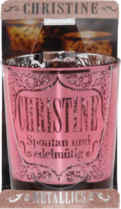 Metallics Kerzenlicht Teelichtleuchter Christine