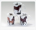 Becher Lancaster Horses 1 Tasse Pferde Motiv sortiert