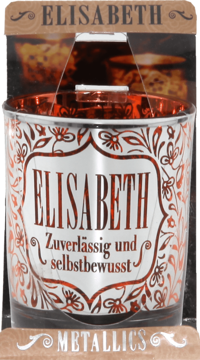 Metallics Kerzenlicht Teelichtleuchter Elisabeth