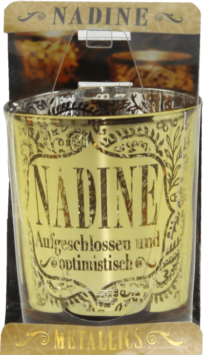 Metallics Kerzenlicht Teelichtleuchter Nadine