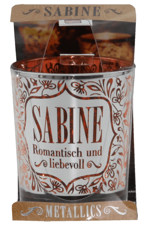 Metallics Kerzenlicht Teelichtleuchter Sabine