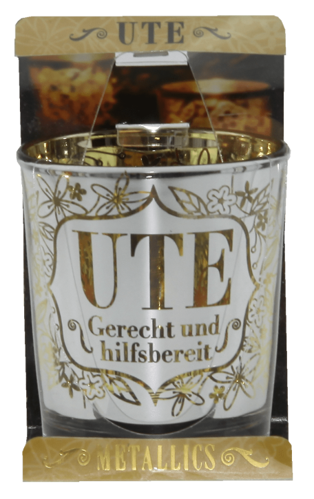 Metallics Kerzenlicht Teelichtleuchter Ute