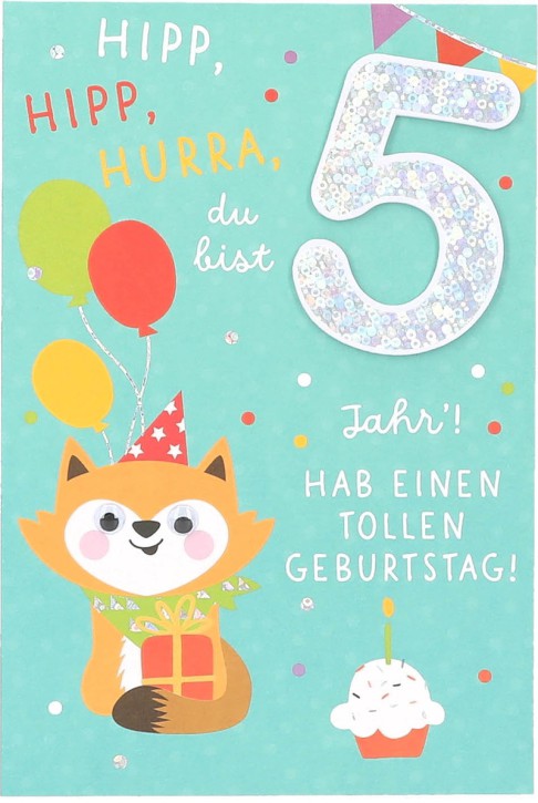 11566 Depesche Zahlenkarte, Glückwunschkarte-Hab einen tollen Geburtstag!
