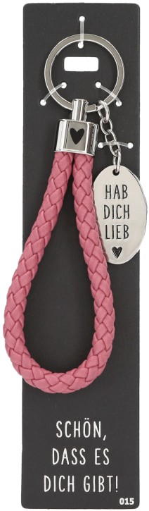 Schluesselanhänger Hab Dich Lieb /Nr.15