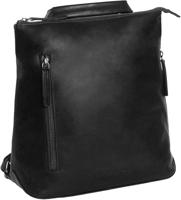 Chesterfield Elise Backpack Black- Rucksack für Damen 34x31x11,5cm
