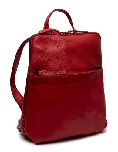 The Chesterfield Brand Bern Rucksack Leder 32 cm- Damenrucksack rot 