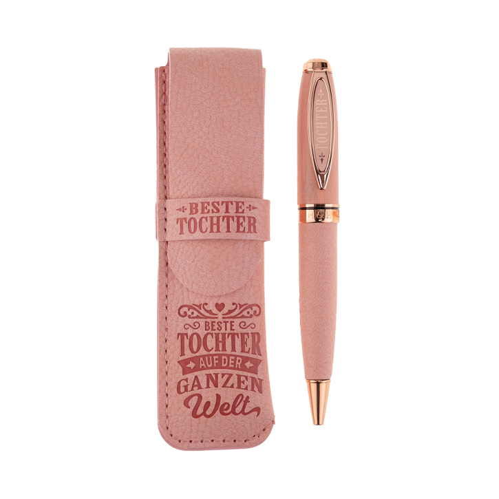 Bamboo Persönlicher Kuli Kugelschreiber Stift mit Namen o. Spruch Personalisiertes Etui Monogramm-Design persönliches Geschenk (Kuli Tochter) Bamboo Persönlicher Kuli Kugelschreiber Stift mit Namen o. Spruch Personalisiertes Etui Monogramm-Design persönliches Geschenk (Kuli Tochter)