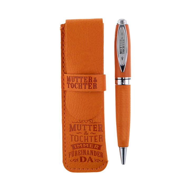 Bamboo Persönlicher Kuli Kugelschreiber Stift mit Namen o. Spruch Personalisiertes Etui Monogramm-Design persönliches Geschenk (Kuli Mutter & Tochter) Bamboo Persönlicher Kuli Kugelschreiber Stift mit Namen o. Spruch Personalisiertes Etui Monogramm-Design persönliches Geschenk (Kuli Mutter & Tochter)