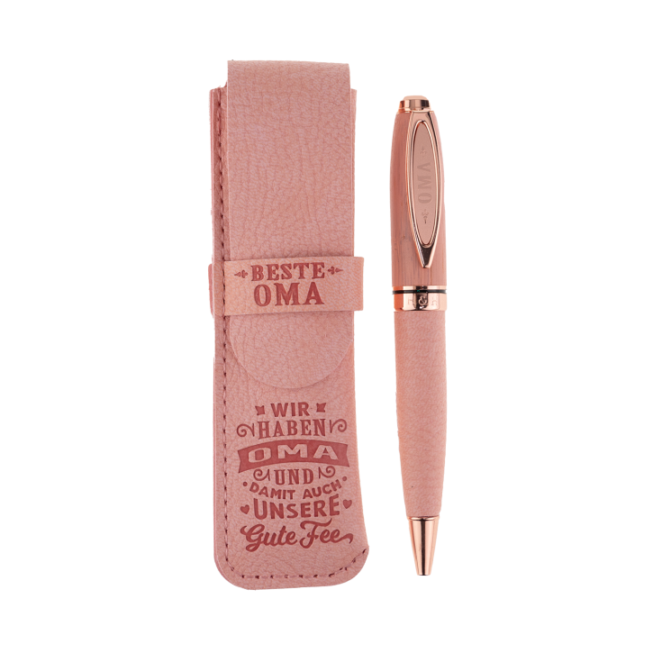 Bamboo Persönlicher Kuli Kugelschreiber Stift mit Namen o. Spruch Personalisiertes Etui Monogramm-Design persönliches Geschenk (Kuli Oma) Bamboo Persönlicher Kuli Kugelschreiber Stift mit Namen o. Spruch Personalisiertes Etui Monogramm-Design persönliches Geschenk (Kuli Oma)