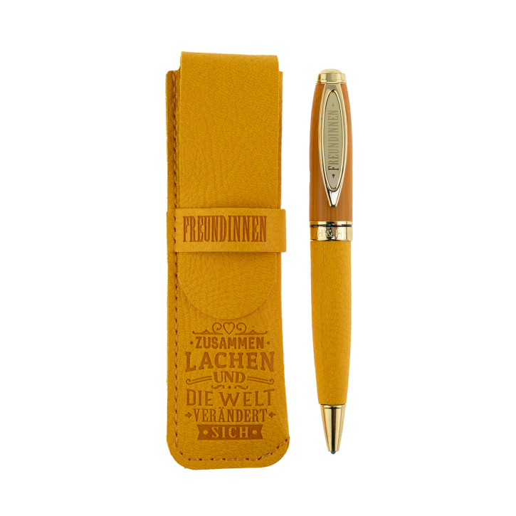 Bamboo Persönlicher Kuli Kugelschreiber Stift mit Namen o. Spruch Personalisiertes Etui Monogramm-Design persönliches Geschenk (Kuli Freo.innen) Bamboo Persönlicher Kuli Kugelschreiber Stift mit Namen o. Spruch Personalisiertes Etui Monogramm-Design persönliches Geschenk (Kuli Freo.innen)