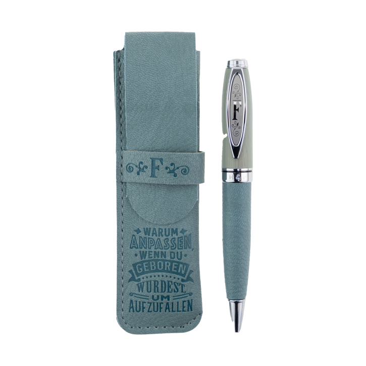 Bamboo Persönlicher Kuli Kugelschreiber Stift mit Namen o. Spruch Personalisiertes Etui Monogramm-Design persönliches Geschenk (Kuli F) Bamboo Persönlicher Kuli Kugelschreiber Stift mit Namen o. Spruch Personalisiertes Etui Monogramm-Design persönliches Geschenk (Kuli F)