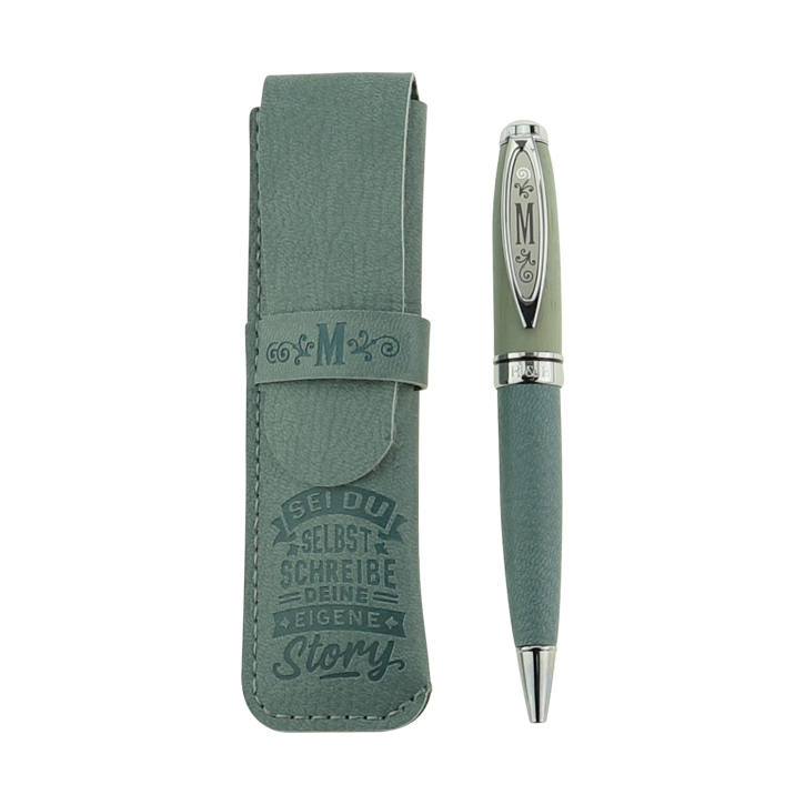 Bamboo Persönlicher Kuli Kugelschreiber Stift mit Namen o. Spruch Personalisiertes Etui Monogramm-Design persönliches Geschenk (Kuli M) Bamboo Persönlicher Kuli Kugelschreiber Stift mit Namen o. Spruch Personalisiertes Etui Monogramm-Design persönliches Geschenk (Kuli M)