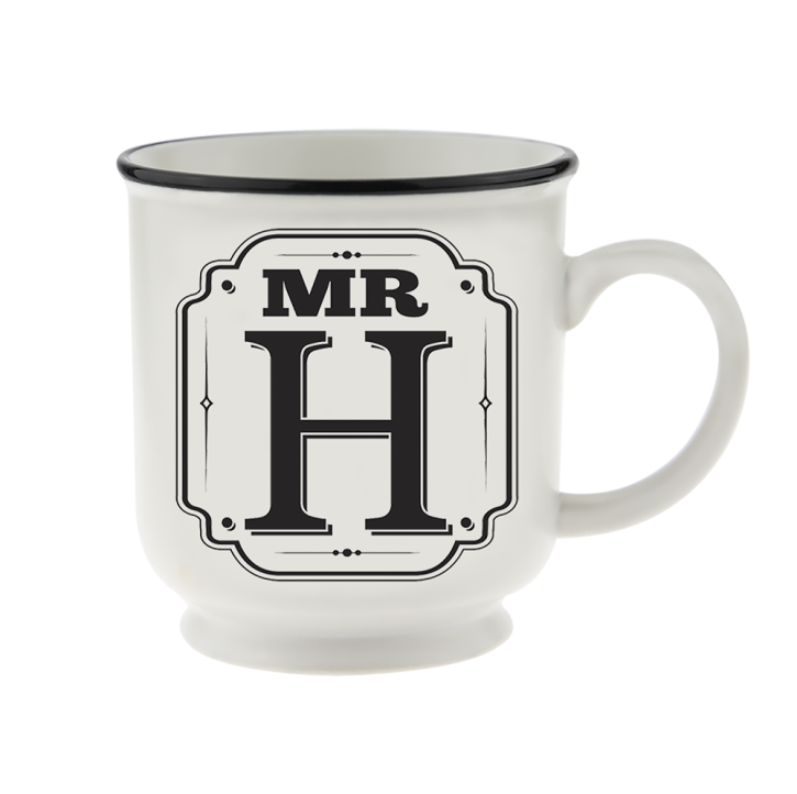 H&H Becher Mr H - für Hochzeit, Jubiläum und Jahrestag