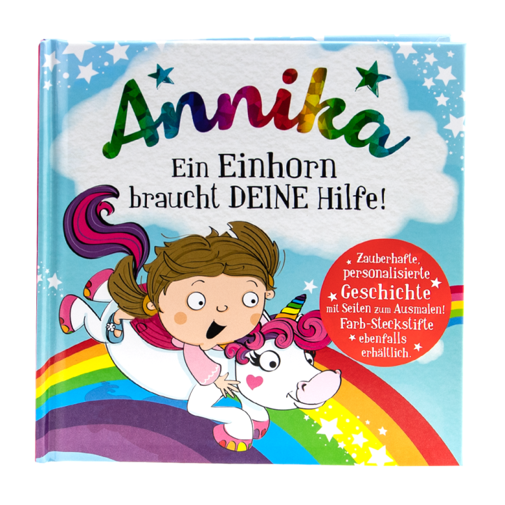 Das magische Maerchenbuch mit deinen Namen -Annika