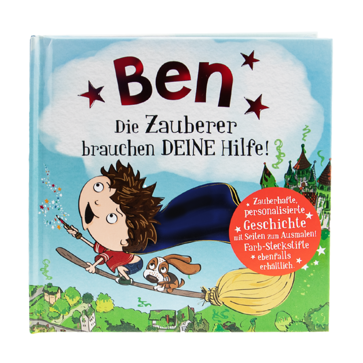 Das magische Maerchenbuch mit deinen Namen -Ben