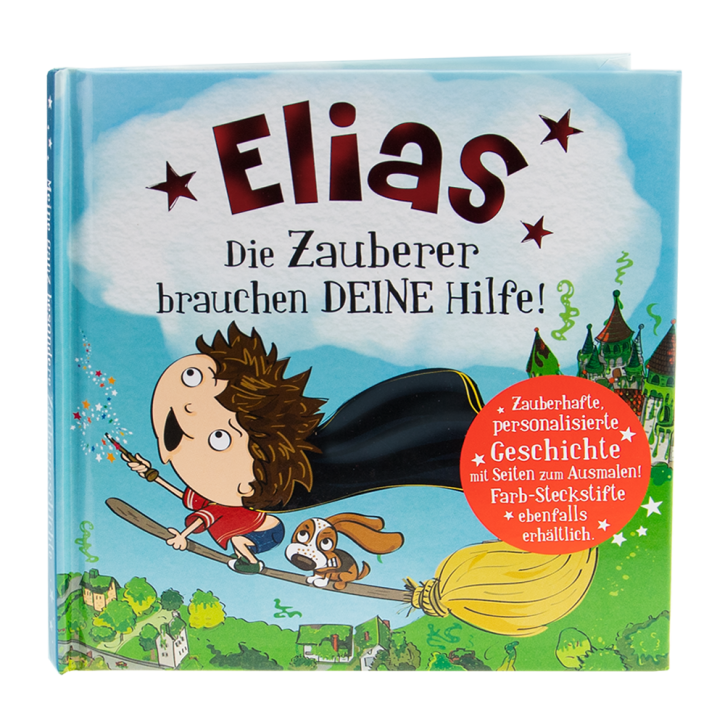 Das magische Maerchenbuch mit deinen Namen -Elias