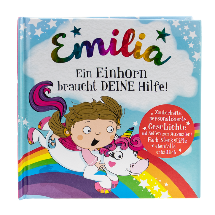 Das magische Maerchenbuch mit deinen Namen -Emilia
