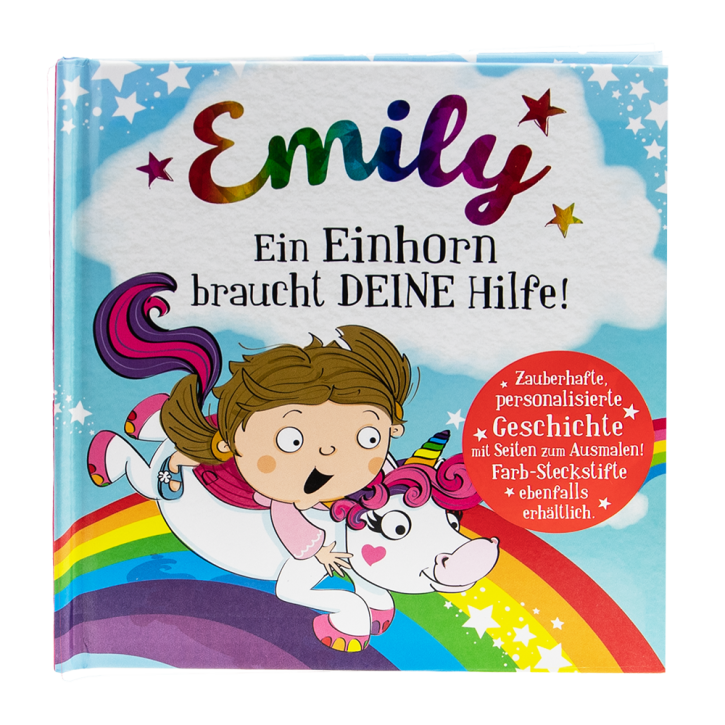 Das magische Maerchenbuch mit deinen Namen -Emily