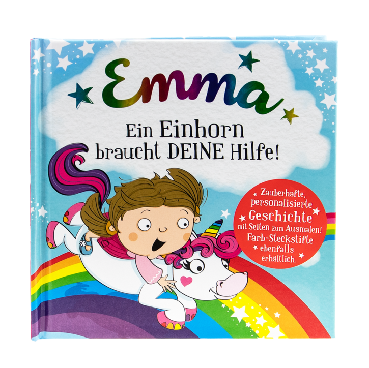 Das magische Maerchenbuch mit deinen Namen -Emma
