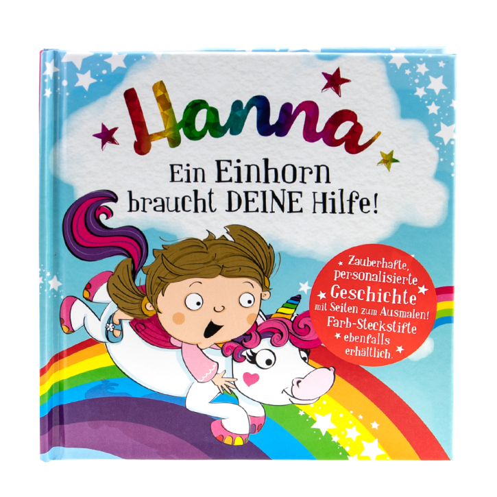 Das magische Maerchenbuch mit deinen Namen -Hanna