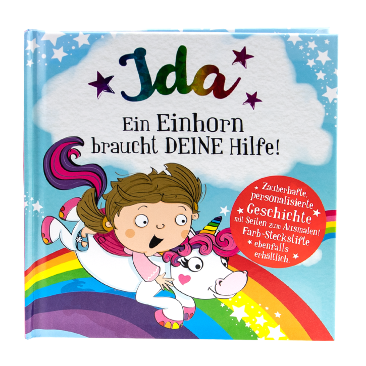 Das magische Maerchenbuch mit deinen Namen -Ida