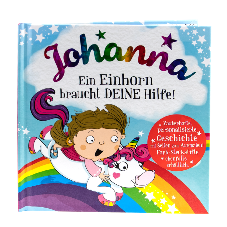 Das magische Maerchenbuch mit deinen Namen -Johanna