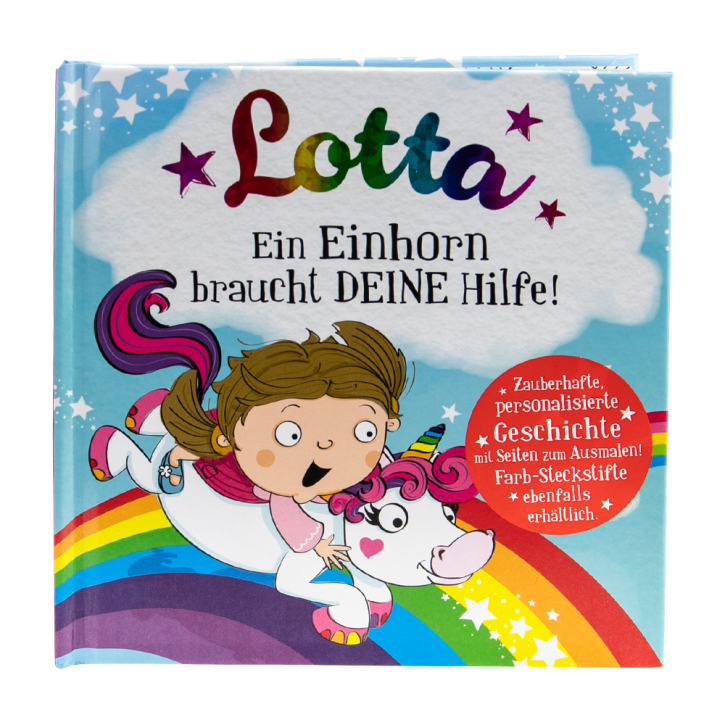 Das magische Maerchenbuch mit deinen Namen -Lotta