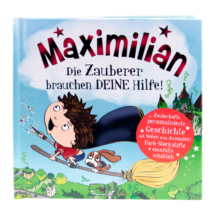 Das magische Maerchenbuch mit deinen Namen -Maximilian