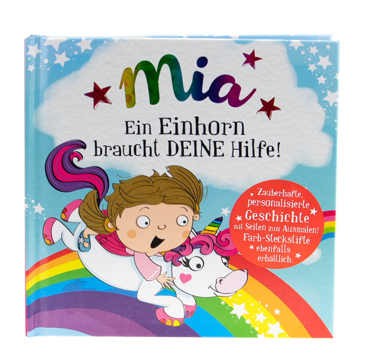 Das magische Maerchenbuch mit deinen Namen -Mia