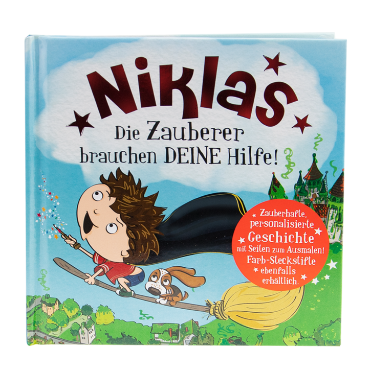 Das magische Maerchenbuch mit deinen Namen -Niklas