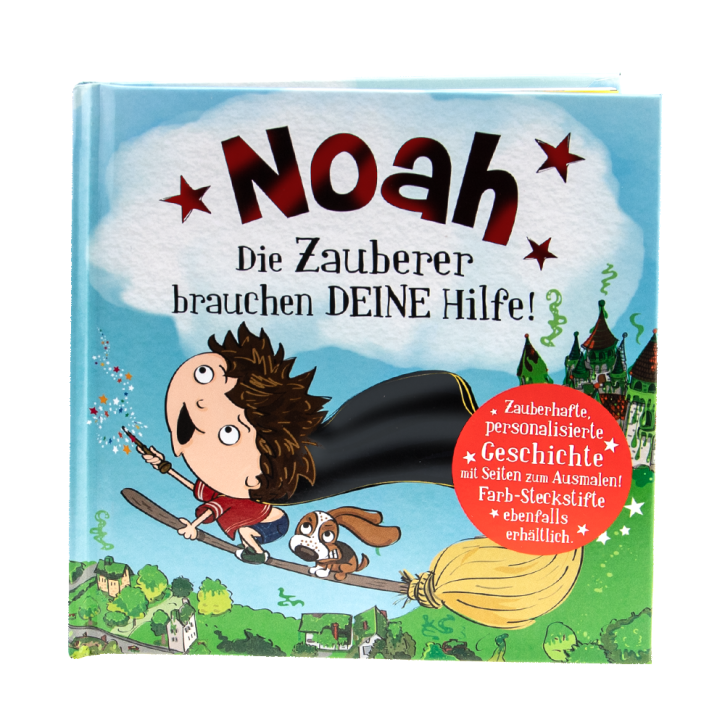 Das magische Maerchenbuch mit deinen Namen -Noah