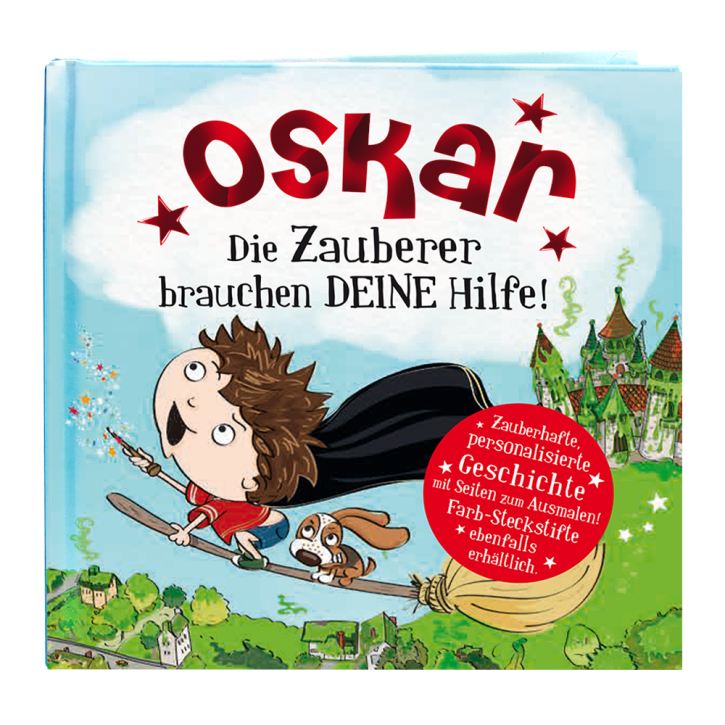 Das magische Maerchenbuch mit deinen Namen -Oskar