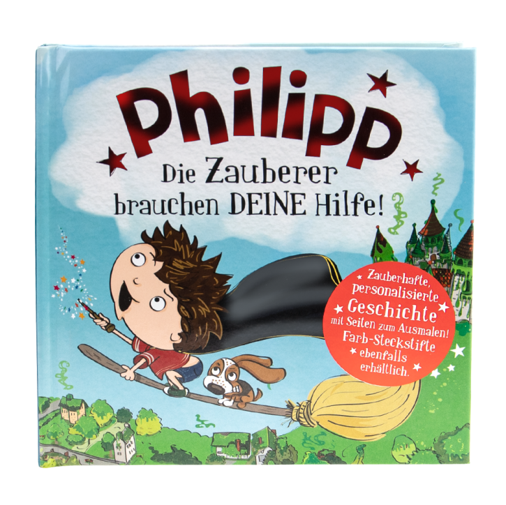 Das magische Maerchenbuch mit deinen Namen -Philipp
