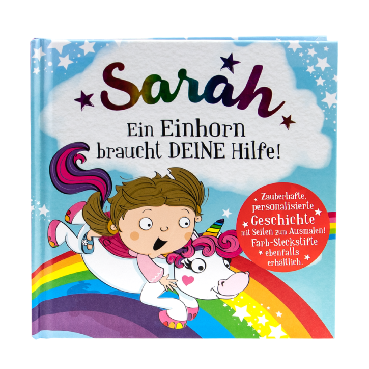 Das magische Maerchenbuch mit deinen Namen -Sarah