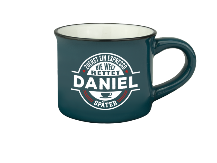 Persönliche Espressotasse Mokkatasse - Daniel