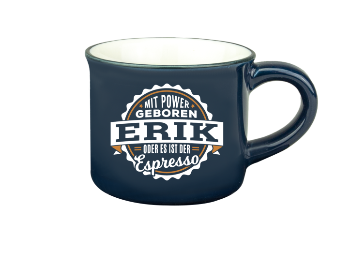 Persönliche Espressotasse Mokkatasse - Erik