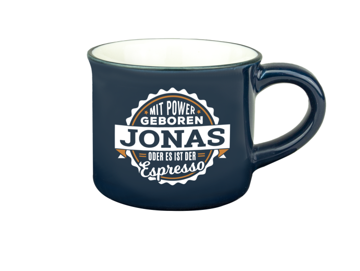Persönliche Espressotasse Mokkatasse - Jonas