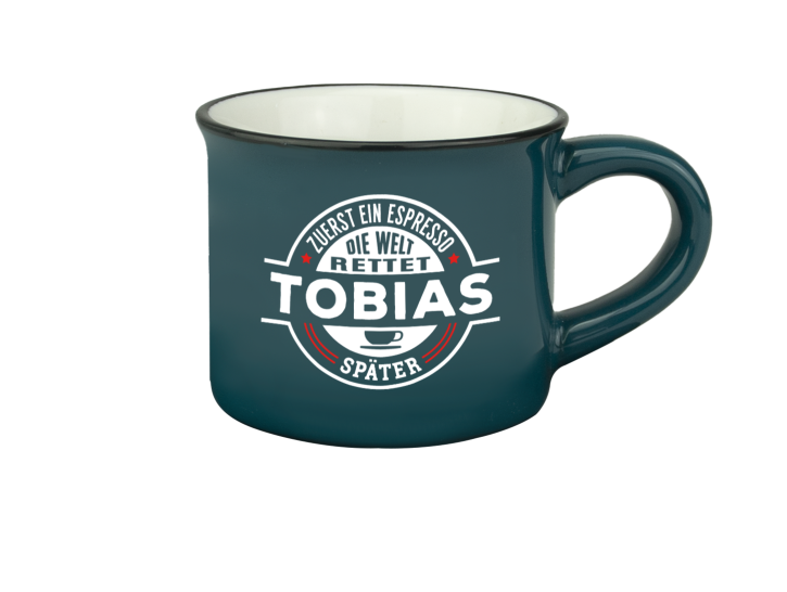 Persönliche Espressotasse Mokkatasse - Tobias