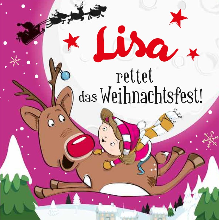 Namens-Weihnachtsbuch - Deine persönliche Weihnachtsgeschichte mit Namen Lisa