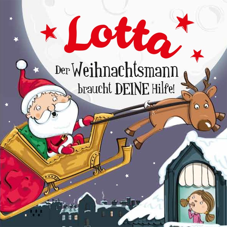 Namens-Weihnachtsbuch - Deine persönliche Weihnachtsgeschichte mit Namen Lotta