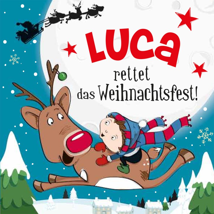 Namens-Weihnachtsbuch - Deine persönliche Weihnachtsgeschichte mit Namen Luca