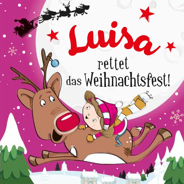 Namens-Weihnachtsbuch - Deine persönliche Weihnachtsgeschichte mit Namen Luisa