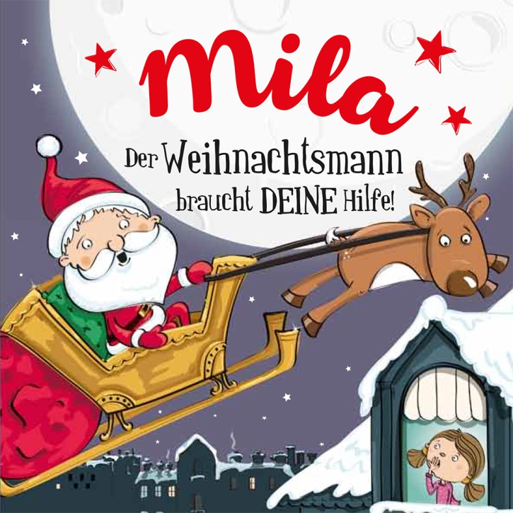 Namens-Weihnachtsbuch - Deine persönliche Weihnachtsgeschichte mit Namen Mila