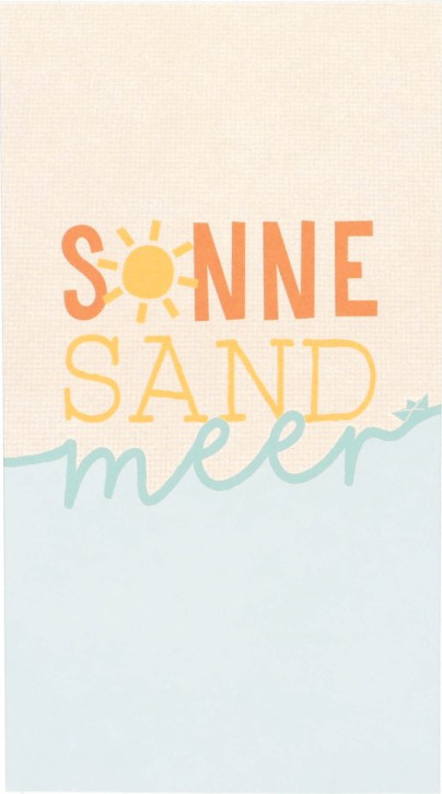 Postkarte Hello you 34-Sonne,Sand, Meer