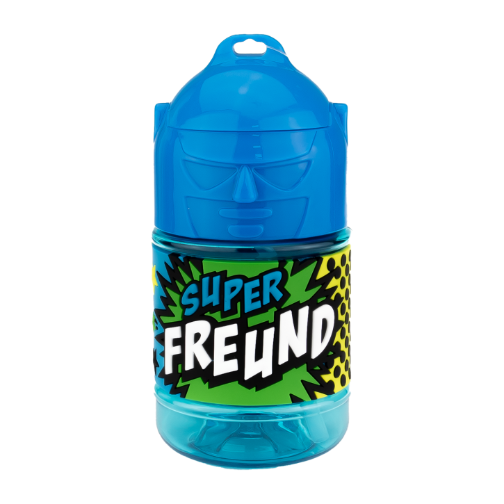 Wasserflasche f. Kinder mit Namen für Schule und Freizeit-BPA frei-Trinkflasche Freund Wasserflasche f. Kinder mit Namen für Schule und Freizeit-BPA frei-Trinkflasche Freund