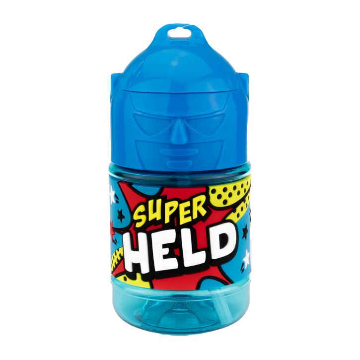Wasserflasche f. Kinder mit Namen für Schule und Freizeit-BPA frei-Trinkflasche Held Wasserflasche f. Kinder mit Namen für Schule und Freizeit-BPA frei-Trinkflasche Held