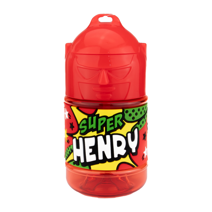 Wasserflasche f. Kinder mit Namen für Schule und Freizeit-BPA frei-Trinkflasche Henry Wasserflasche f. Kinder mit Namen für Schule und Freizeit-BPA frei-Trinkflasche Henry