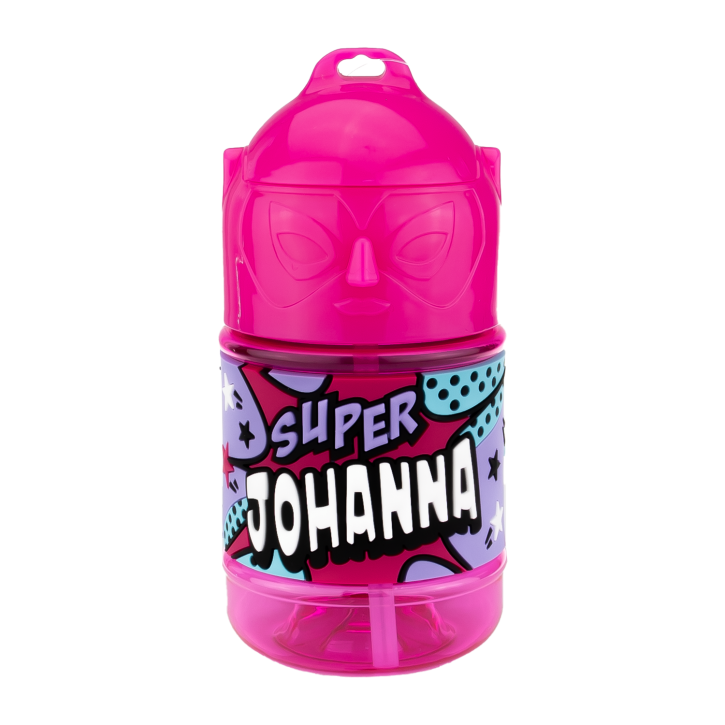 Wasserflasche f. Kinder mit Namen für Schule und Freizeit-BPA frei-Trinkflasche Johanna Wasserflasche f. Kinder mit Namen für Schule und Freizeit-BPA frei-Trinkflasche Johanna