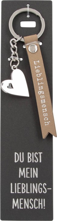 Schluesselanhänger Lieblingsmensch /Nr.38